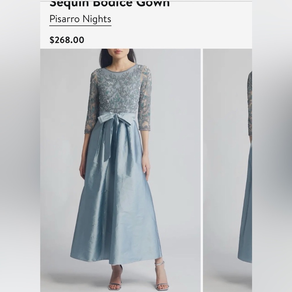 Sequin Bodice Gown - Mother of the Bride Dress